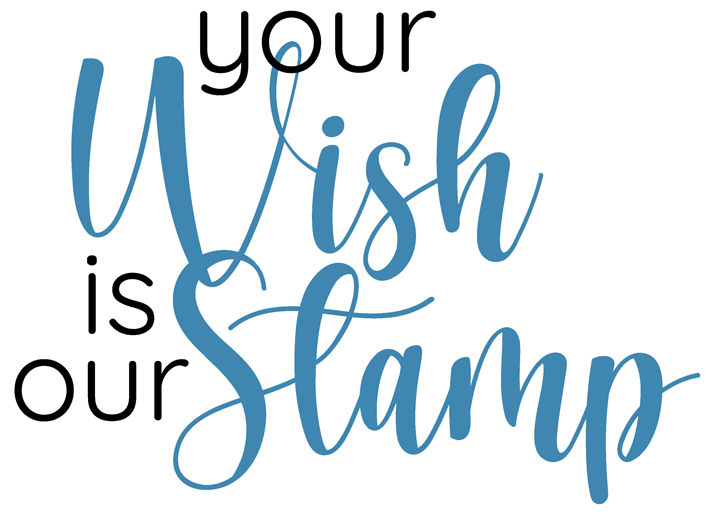 Your Wish is our Stamp 6x4 36 KLEUR VERKLEIND